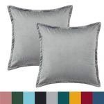 Bedsure Kissenbezug 40x40cm grau nur 7,99€
