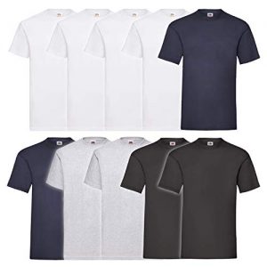 Fruit of the Loom T-Shirt Herren Valueweight 5er Pack