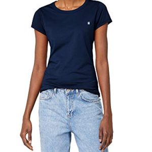 G-STAR RAW T-Shirt Damen Eyben Slim R T Wmn S/S Blau