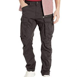G-STAR RAW Cargohose Herren Rovic Zip 3D Straight Tapered Schwarz (Hose)