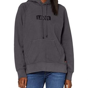 Levi’s Kapuzenpullover Damen Graphic Sport Grau (Hoodie)