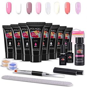 TopDirect Gel Nagelgel Set, 8 Farben 30ml UV Nagellack
