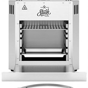 BOB HOME Hochtemperaturgrill STEAK HOUSE, Edelstahl