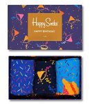 Happy Socks Gemischt farbenfrohe Geschenkbox an Baumwollsocken für Männer und Frauen – 41% günstiger
