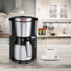 Melitta Look Therm 1011-16, Filterkaffeemaschine mit Thermoskanne, schwarz