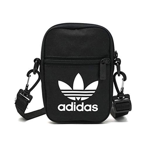 Adidas Schultertasche Herren Fest Tref Luggage Schwarz (Messenger Bag)