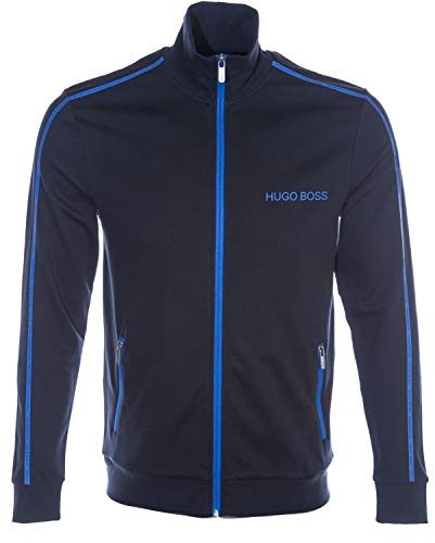 Hugo Boss Herren Trainingsanzugsjacke Blau