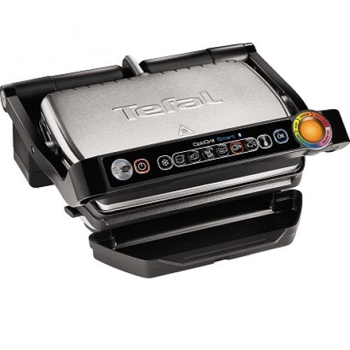 Tefal GC730D OptiGrill+ Smart, Kontaktgrill mit App- Steuerung