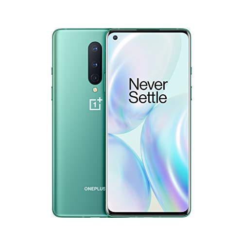 OnePlus Smartphone 8 5G 6.55″ AMOLED 90Hz Display 128 GB Grün