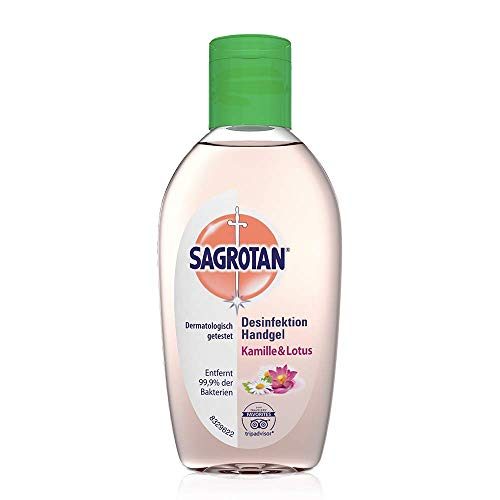 Sagrotan Hand-Desinfektionsgel Kamille & Lotus 50 ml