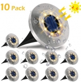 VIFLYKOO Solar Bodenleuchten warmweiß – spare 24%