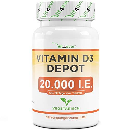 Vit4ever Vitamin D3 Tabletten, 240 Stück